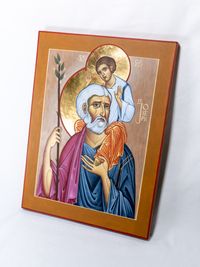 St. Joseph and Christ